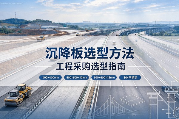 保康沉降板选择方法