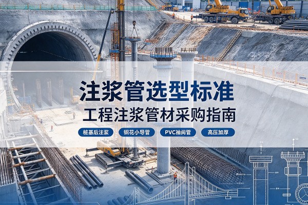 保康注浆管选型标准